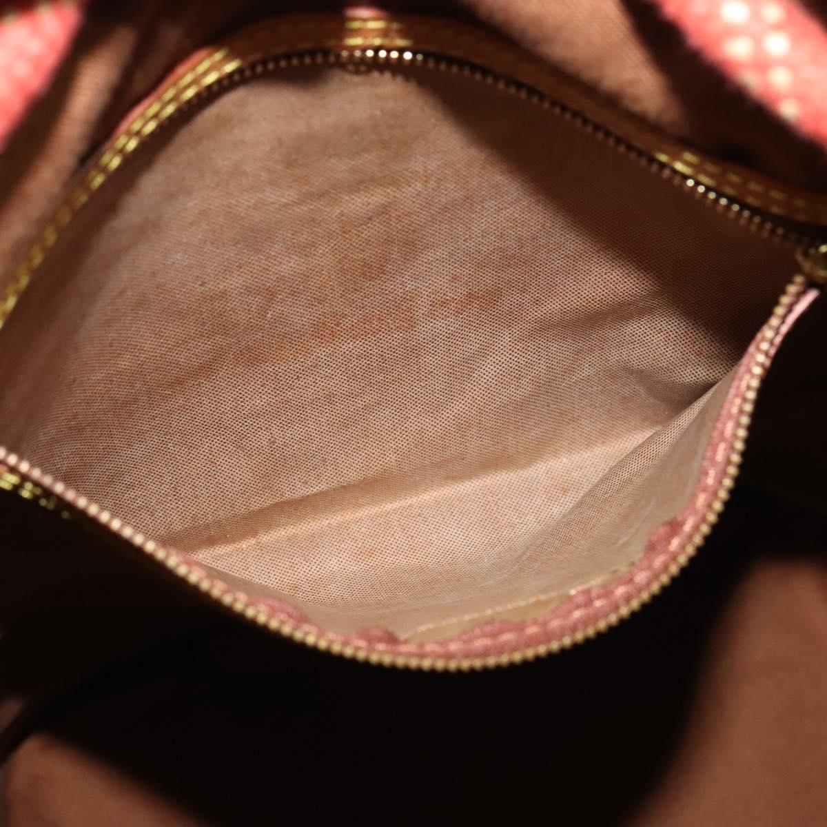 Louis Vuitton Saint Tropez, Red, Canvas, shoulder