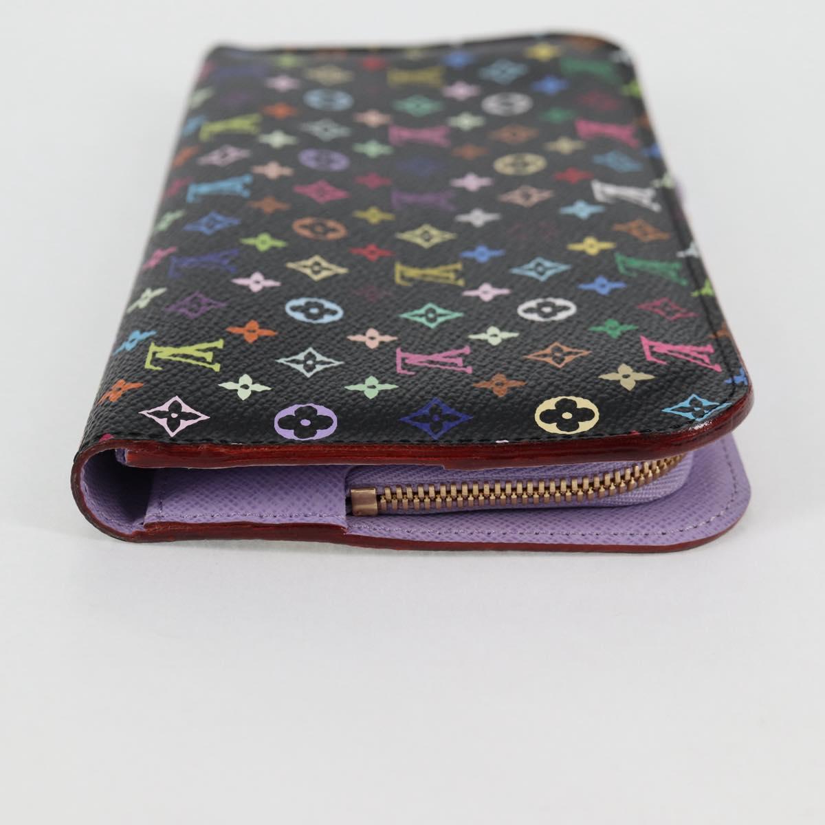 Louis Vuitton Insolite, Black, Canvas, wallet
