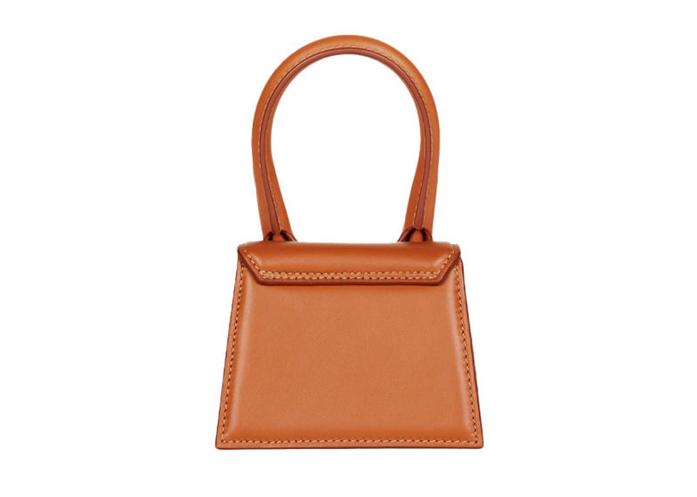 Jacquemus Le Grand Chiquito Bag Leather, BROWN, CALFSKIN, Handbag