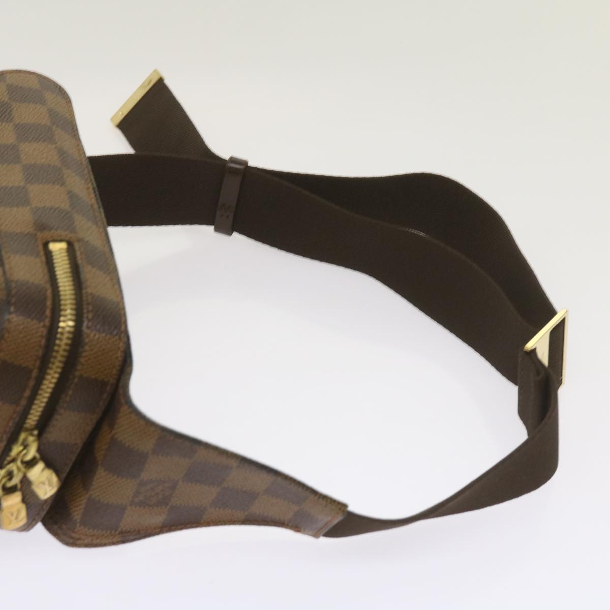 Louis Vuitton Geronimos, Brown, Canvas, shoulder