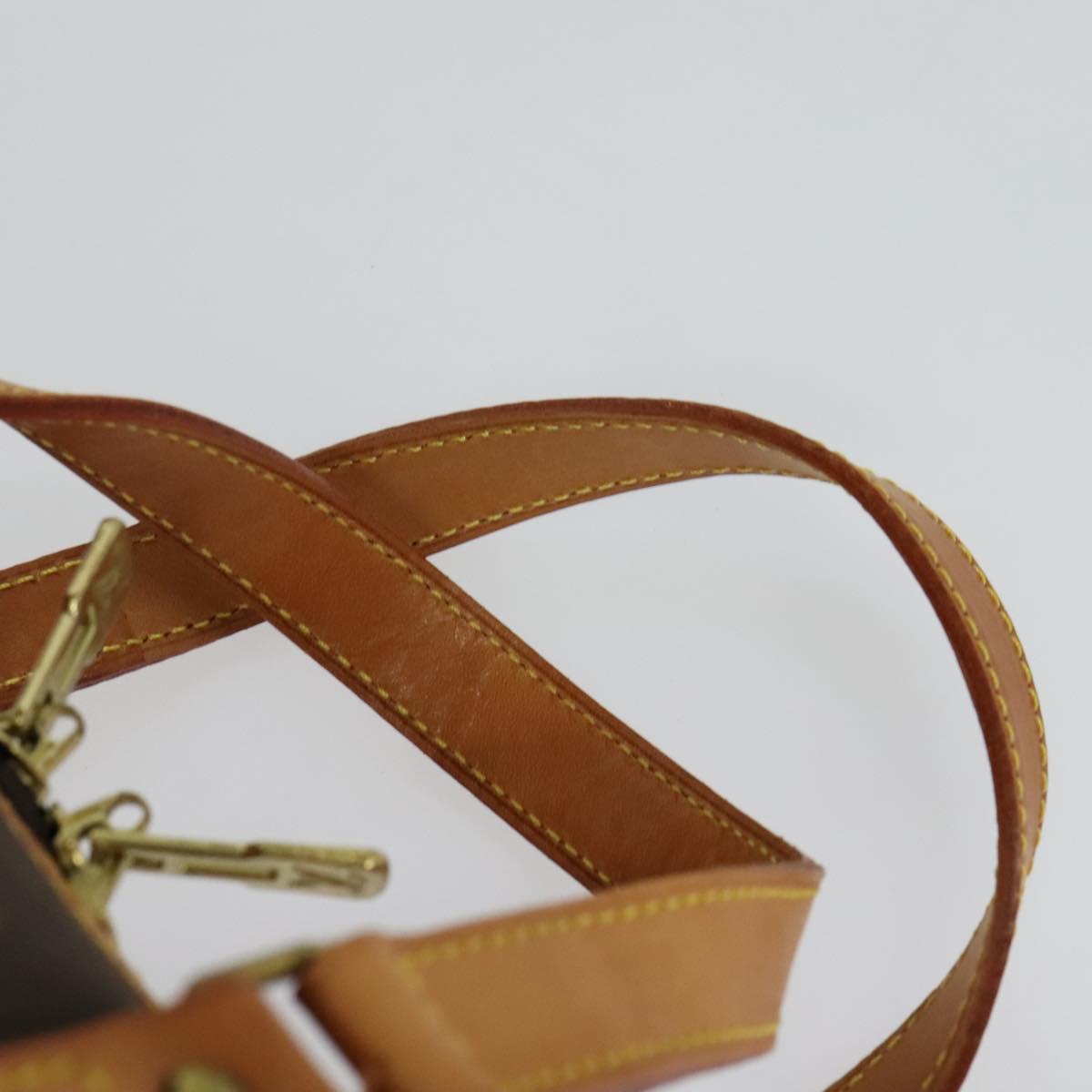 Louis Vuitton Sac Souple, Brown, Canvas, travel