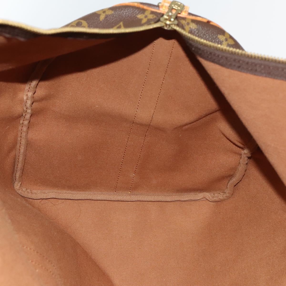 Louis Vuitton Keepall Bandoulière 60, Brown, Canvas, travel