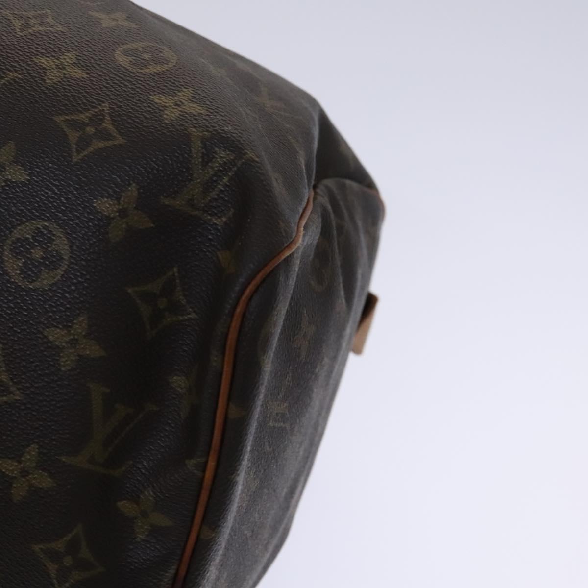 Louis Vuitton Keepall 45, Brown, Canvas, travel