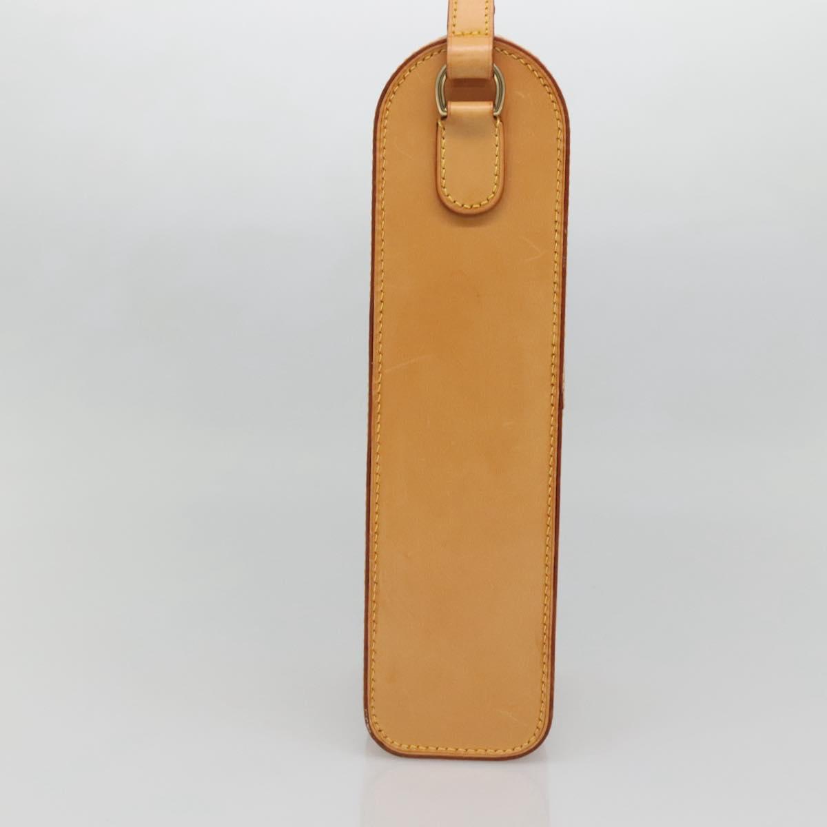 Louis Vuitton, Beige, Leather, shoulder
