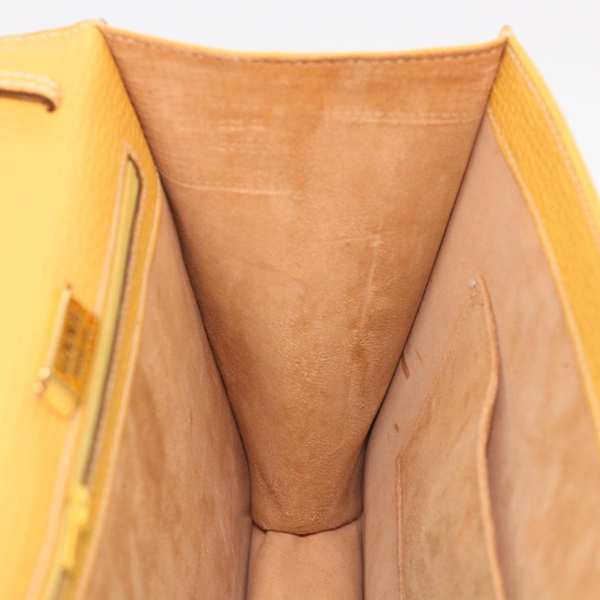 Loewe Barcelona, Yellow, Leather, handbag