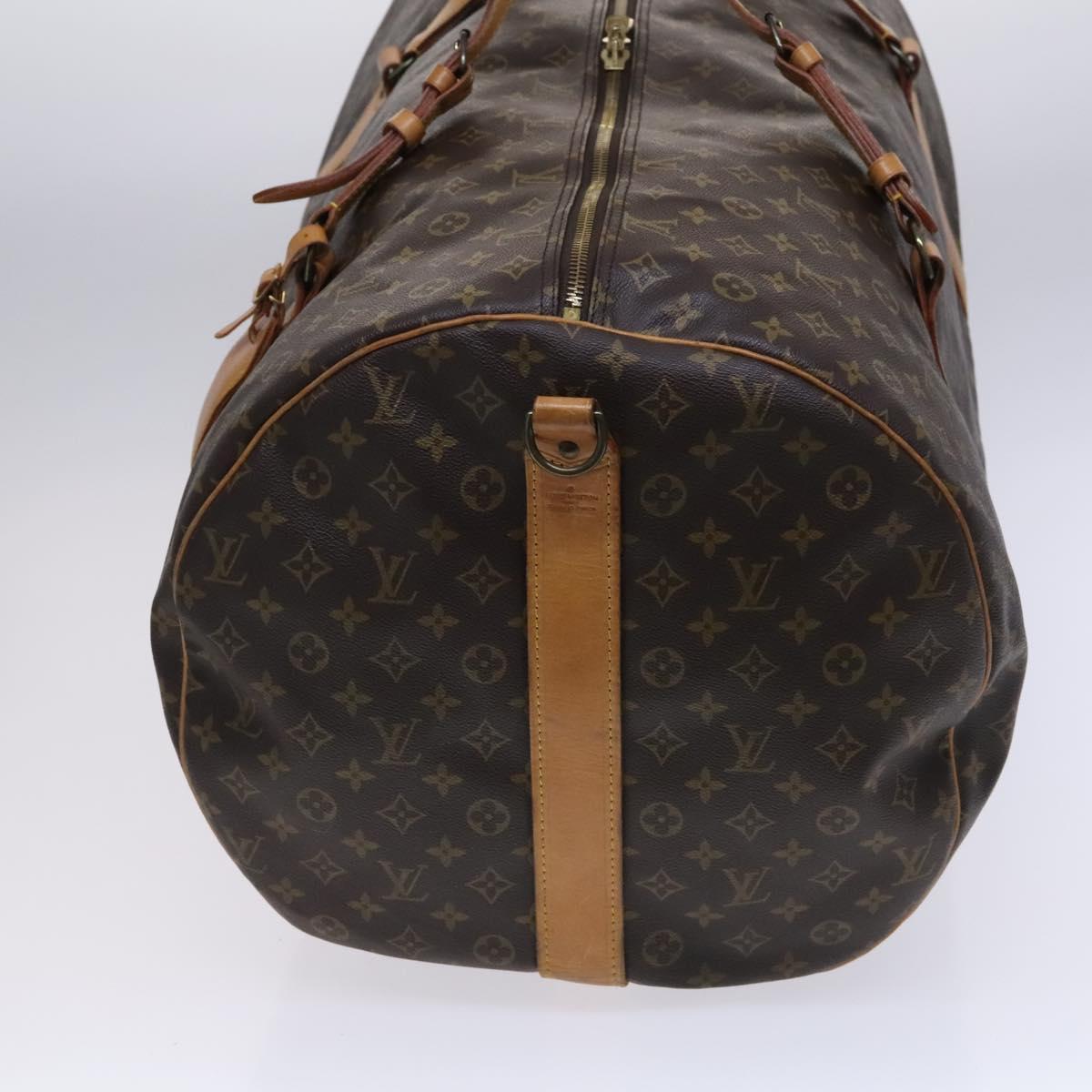 Louis Vuitton Sac Polochon, Brown, Canvas, travel
