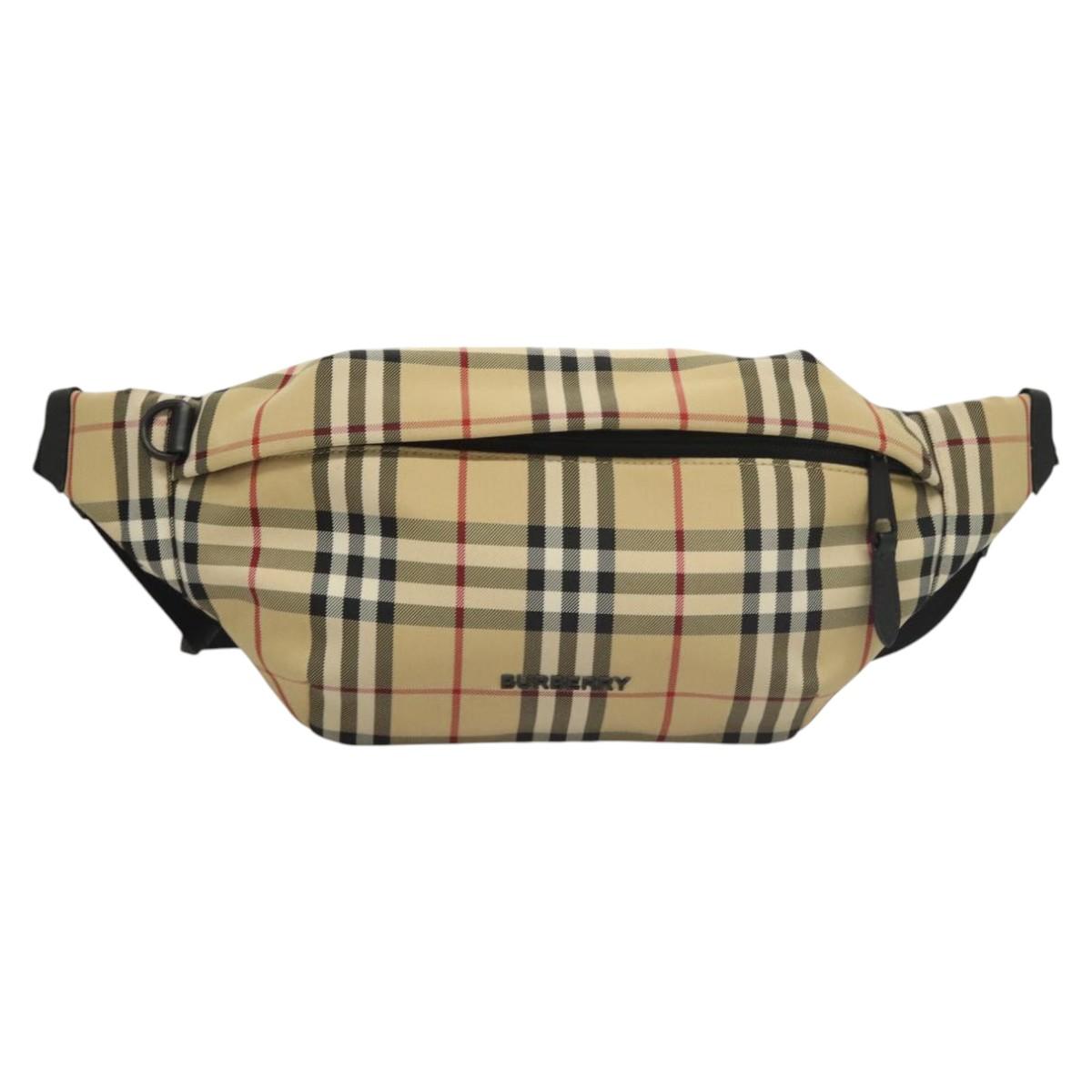 Burberry Nova Check, Beige, Canvas, shoulder
