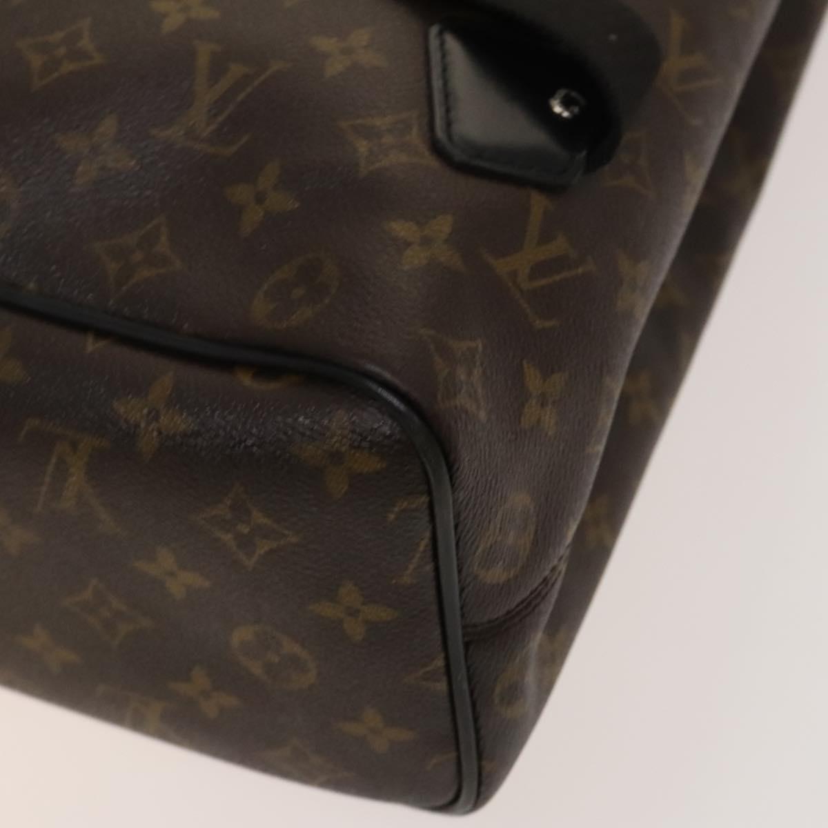 Louis Vuitton Palk, Brown, Canvas, backpack