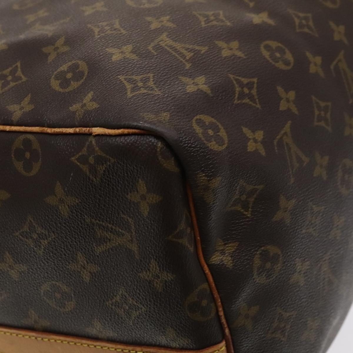 Louis Vuitton Keepall Bandoulière 60, Brown, Canvas, travel