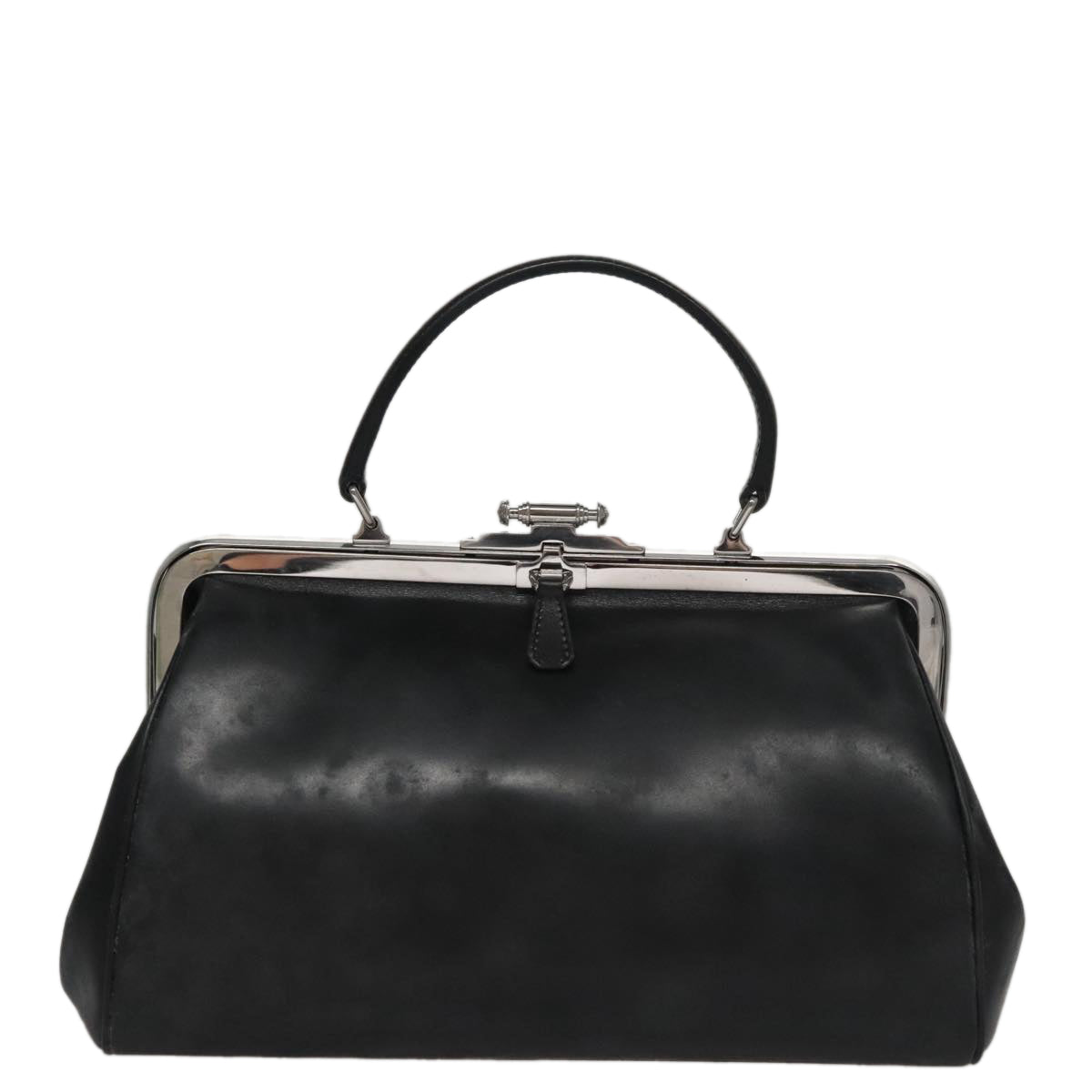 Prada Flame, Black, Leather, handbag