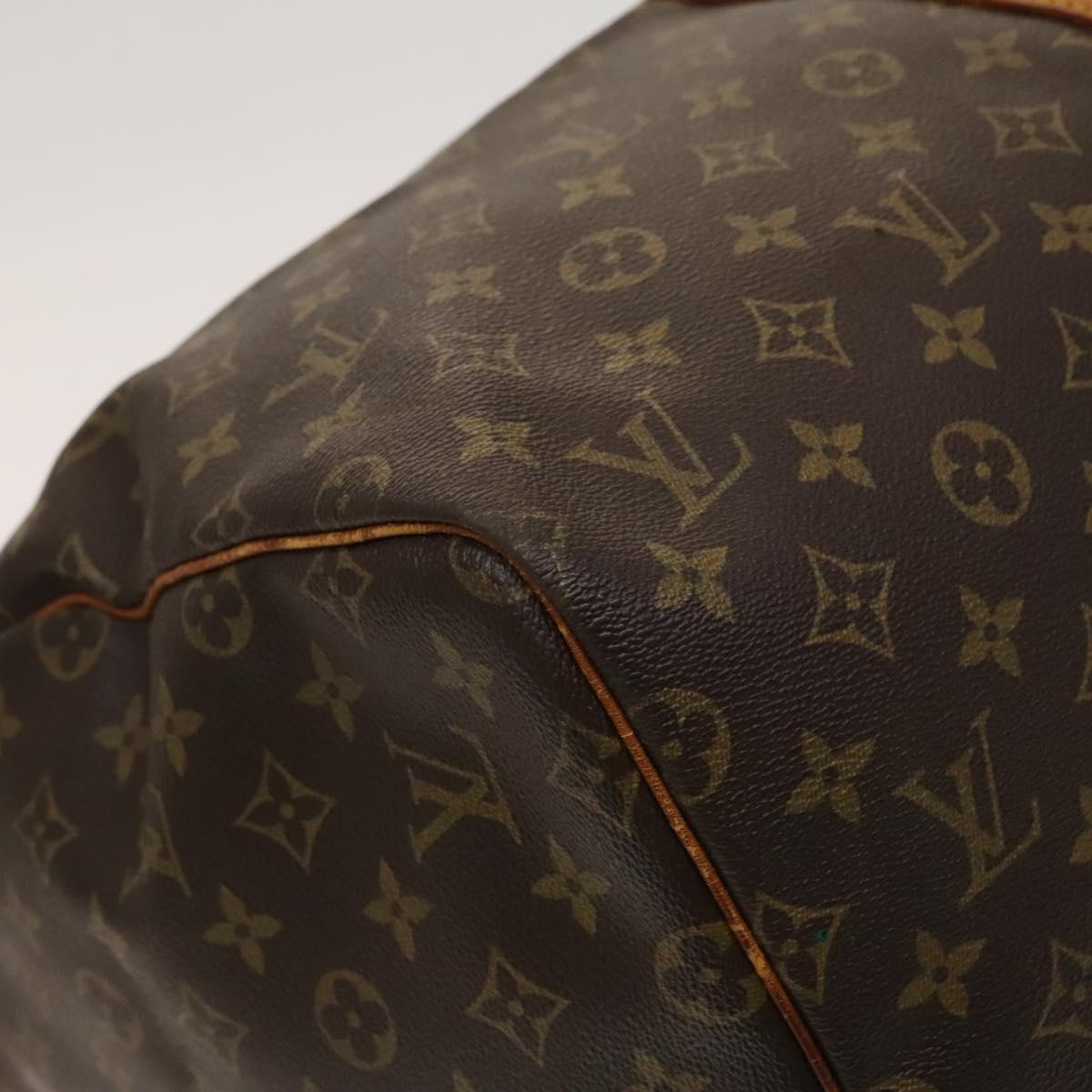 Louis Vuitton Keepall 55, Brown, Canvas, travel