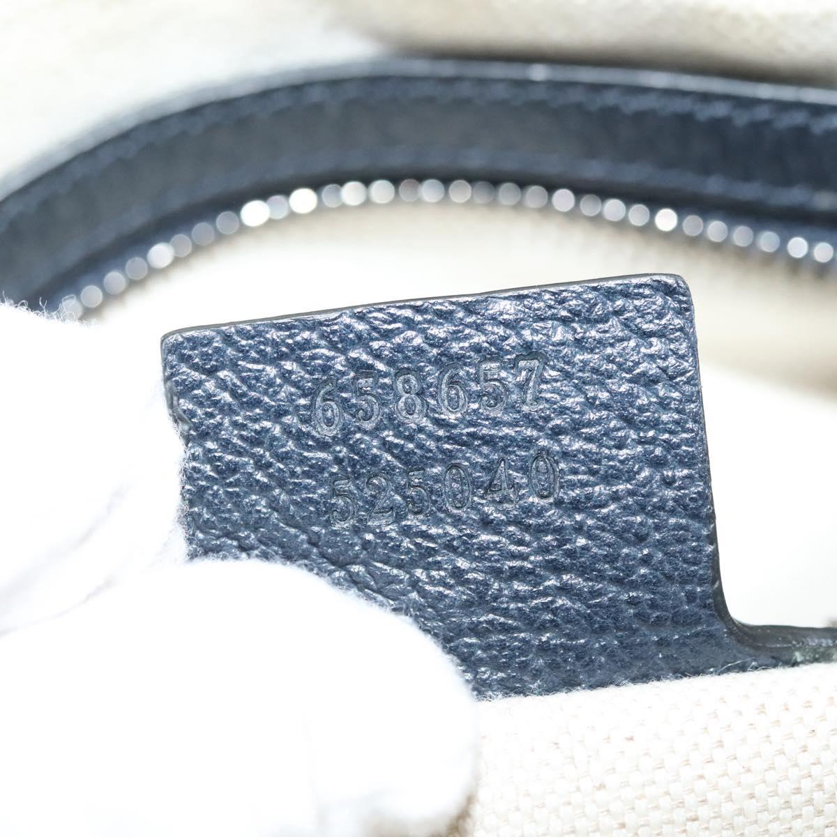Gucci GG canvas, Blue, Canvas, shoulder