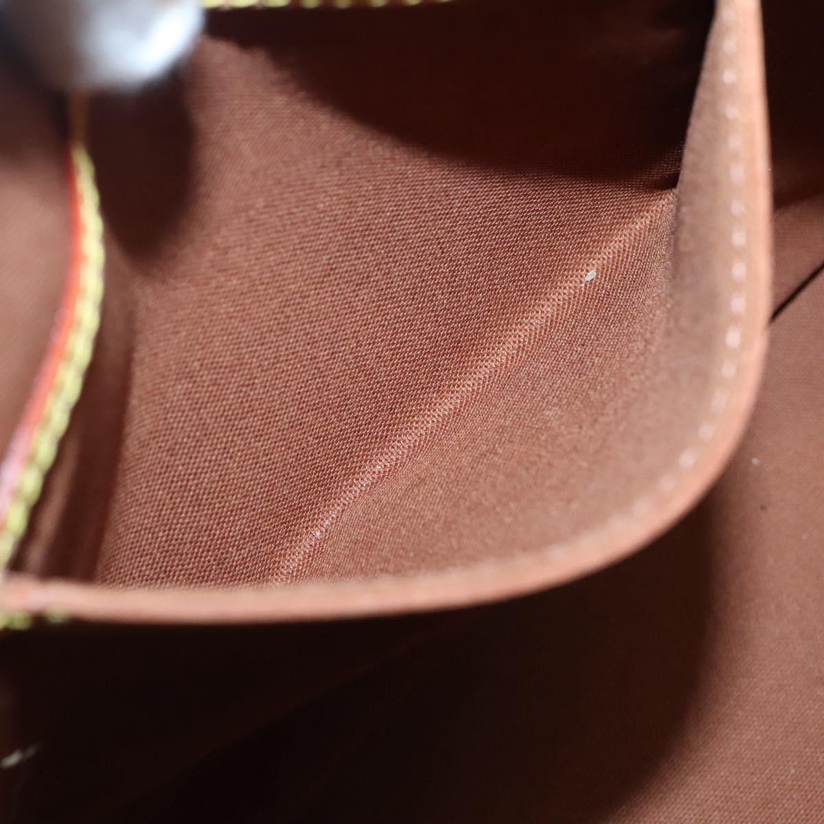 Louis Vuitton Alma, Brown, Canvas, handbag