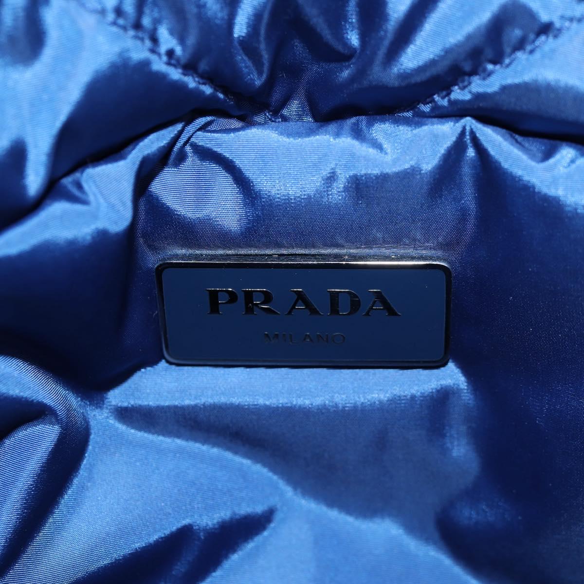 Prada Re-Nylon, Blue, NYLON, handbag