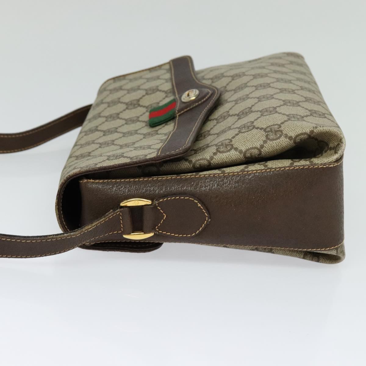 Gucci Ophidia, Beige, Canvas, shoulder