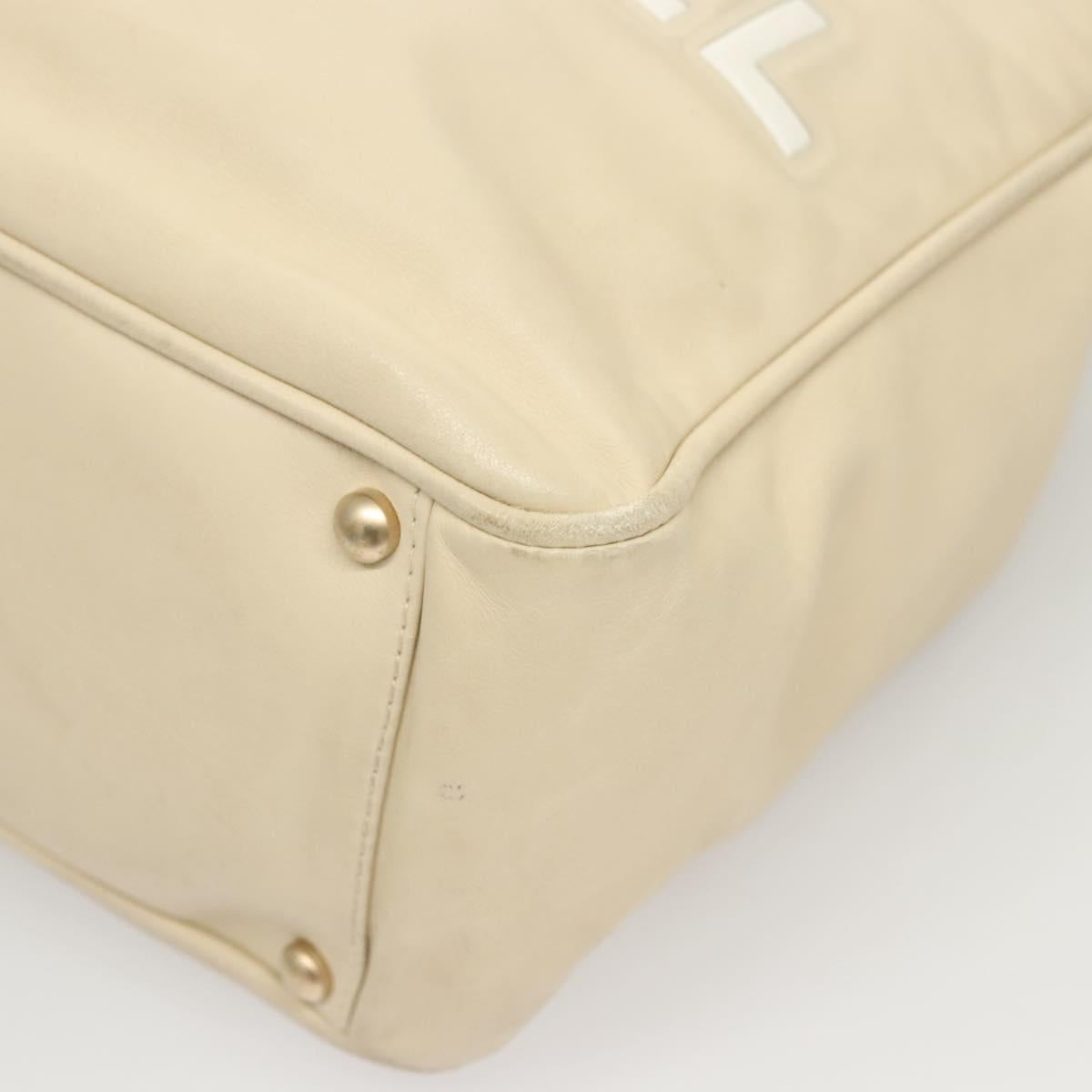 Chanel Camellia, Beige, Leather, tote