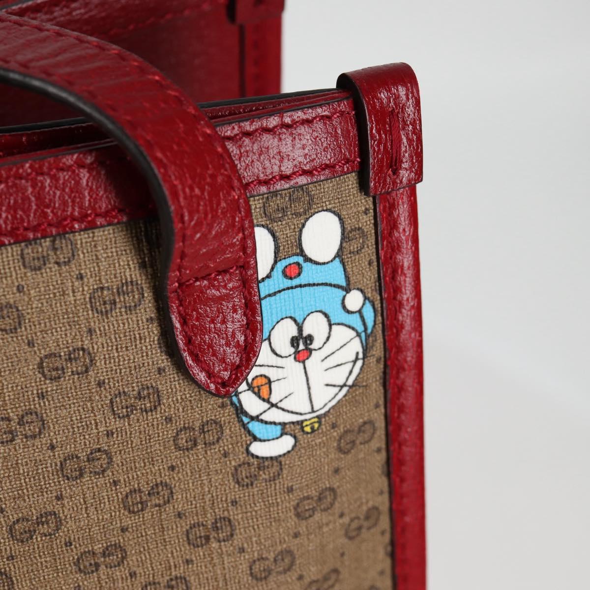 Gucci Doraemon, Beige, Canvas, tote