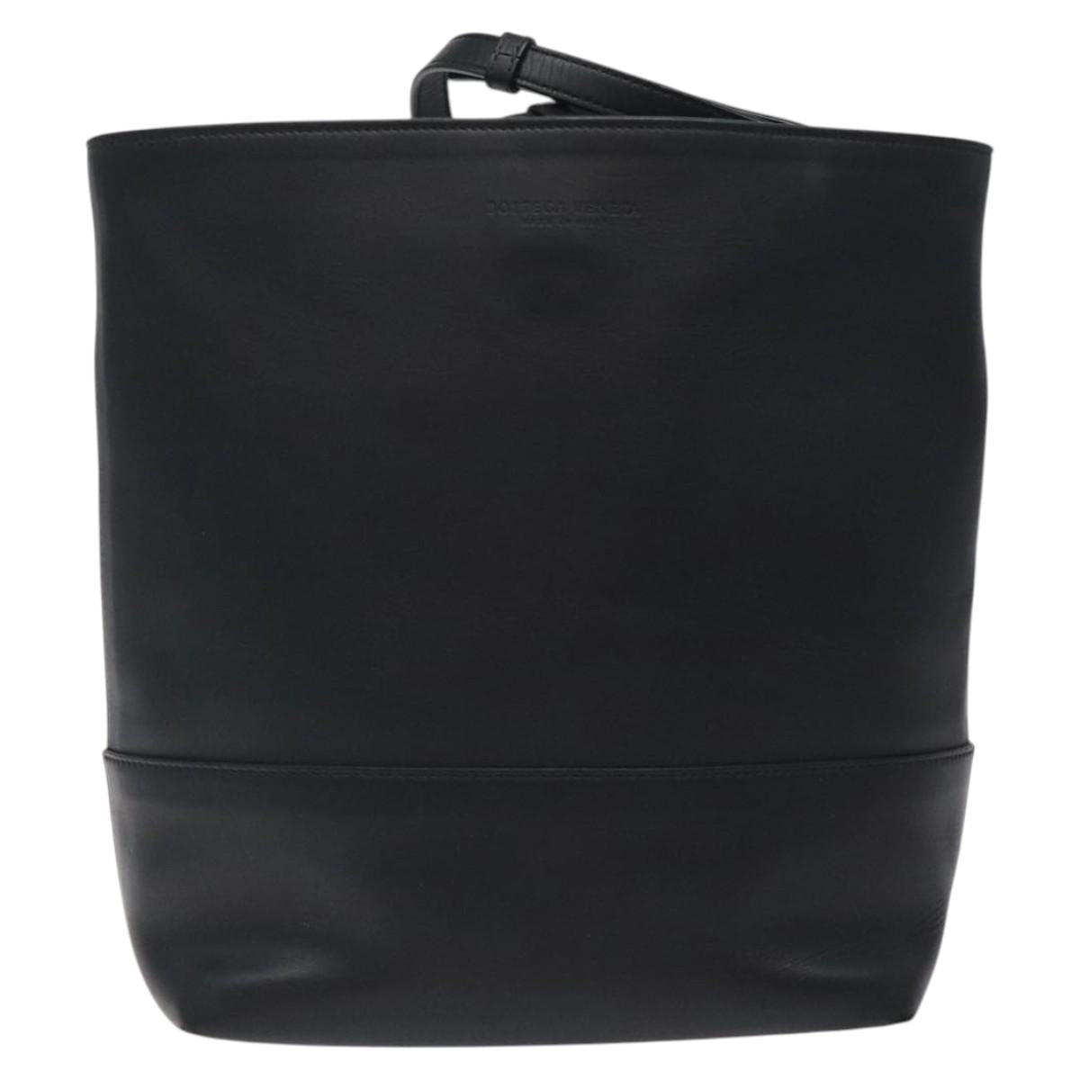 Bottega Veneta, Black, Leather, shoulder