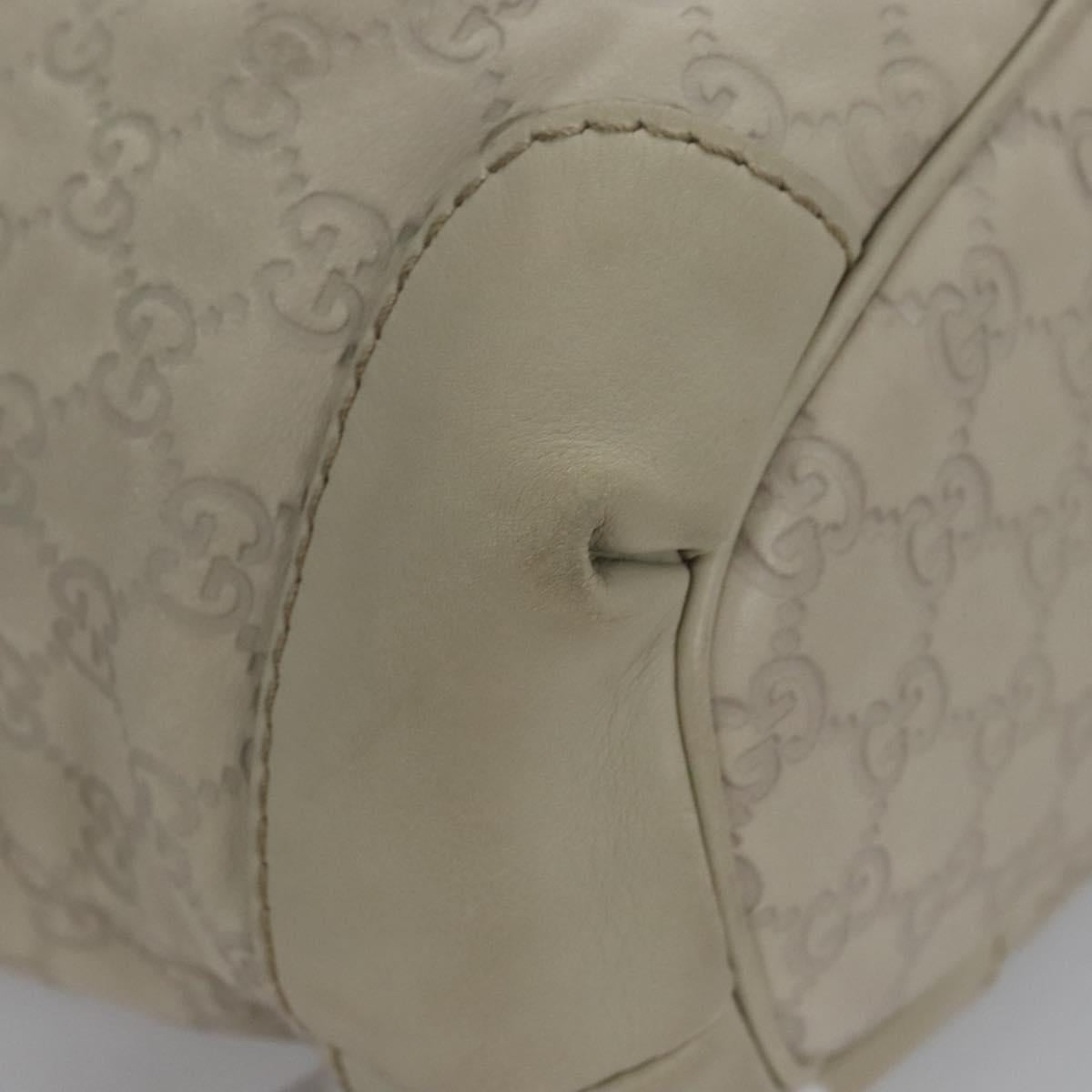 Gucci Sukey, White, Canvas, tote