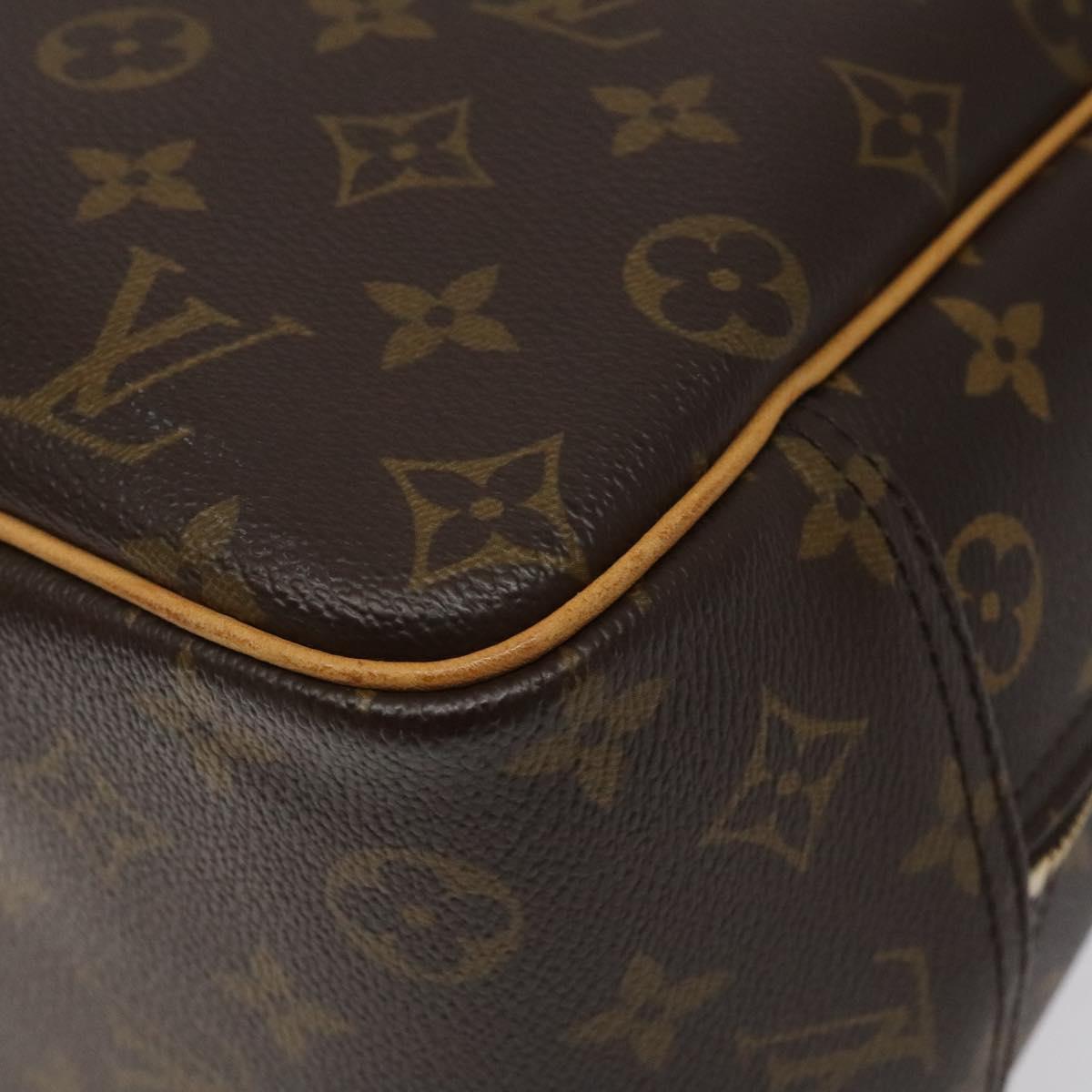 Louis Vuitton Deauville, Brown, Canvas, handbag