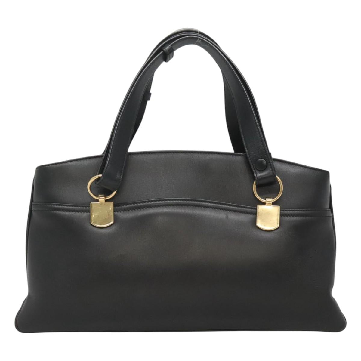 Gucci Arli, Black, Leather, handbag