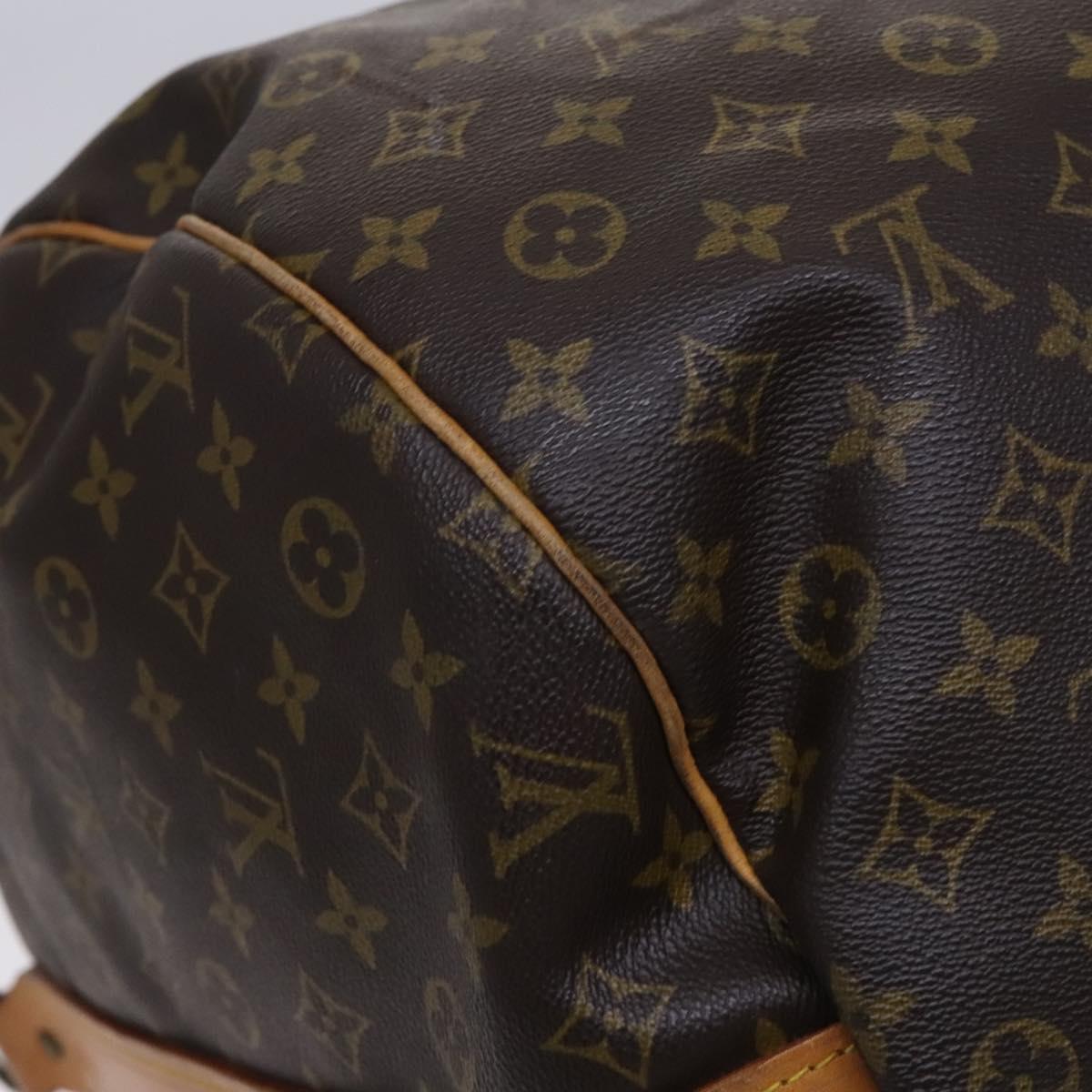 Louis Vuitton Sac Polochon, Brown, Canvas, travel