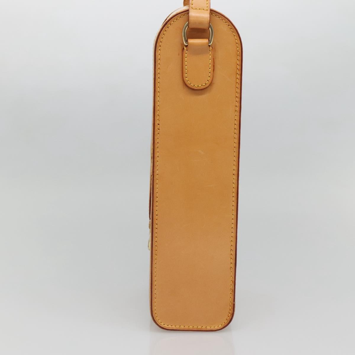 Louis Vuitton, Beige, Leather, shoulder