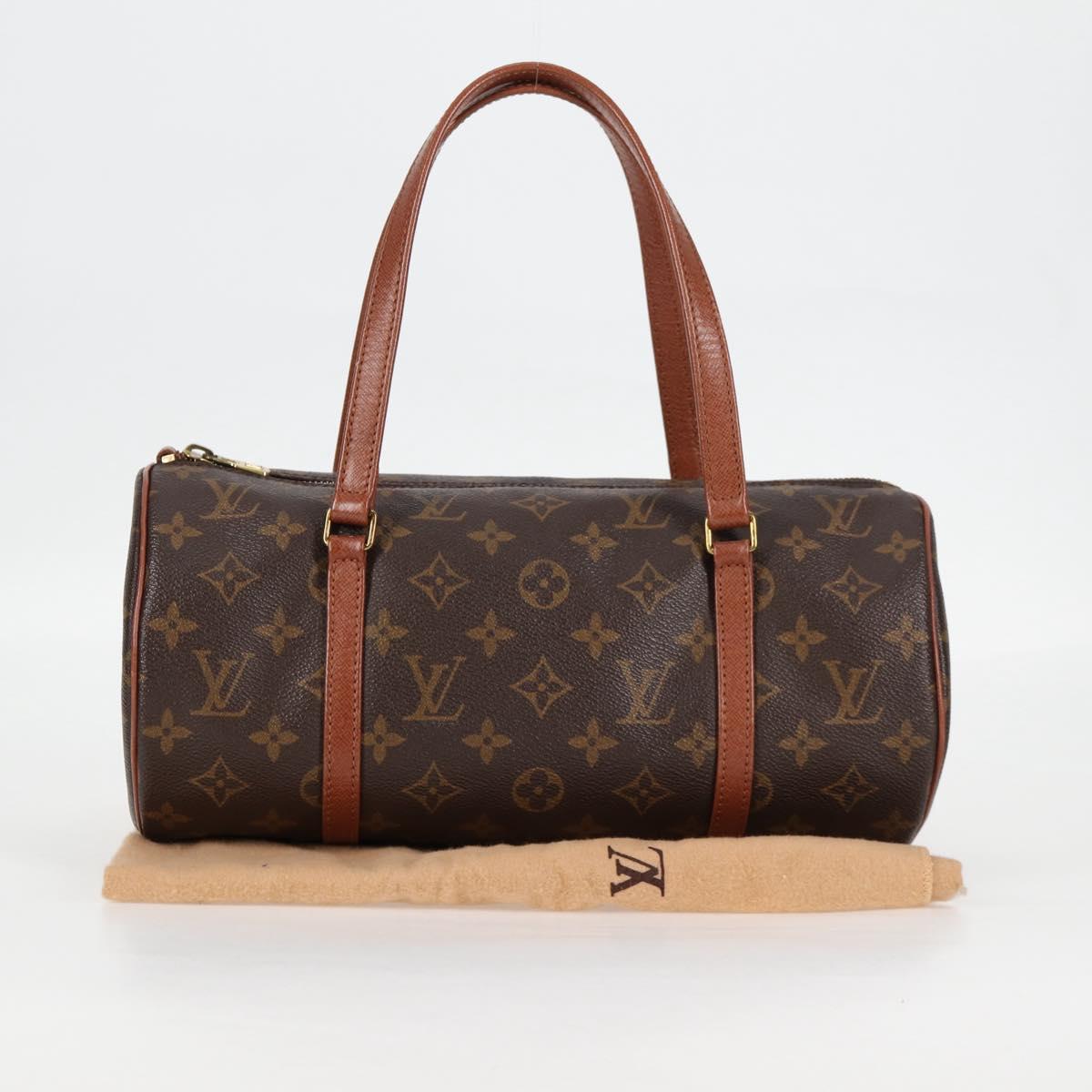 Louis Vuitton Papillon 30, Brown, Canvas, handbag