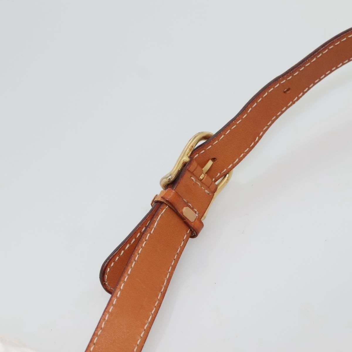 Céline Macadam, Brown, Canvas, shoulder