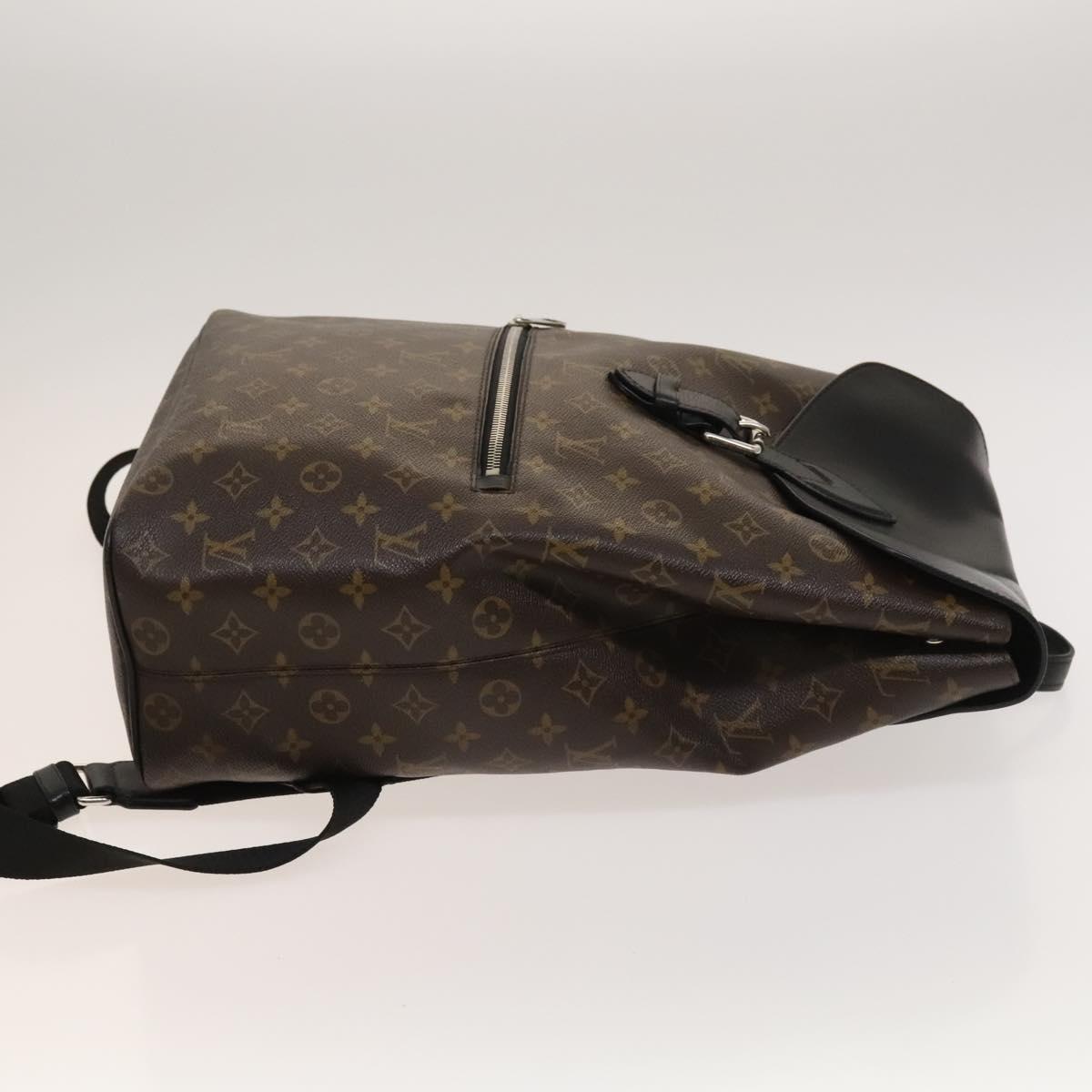 Louis Vuitton Palk, Brown, Canvas, backpack