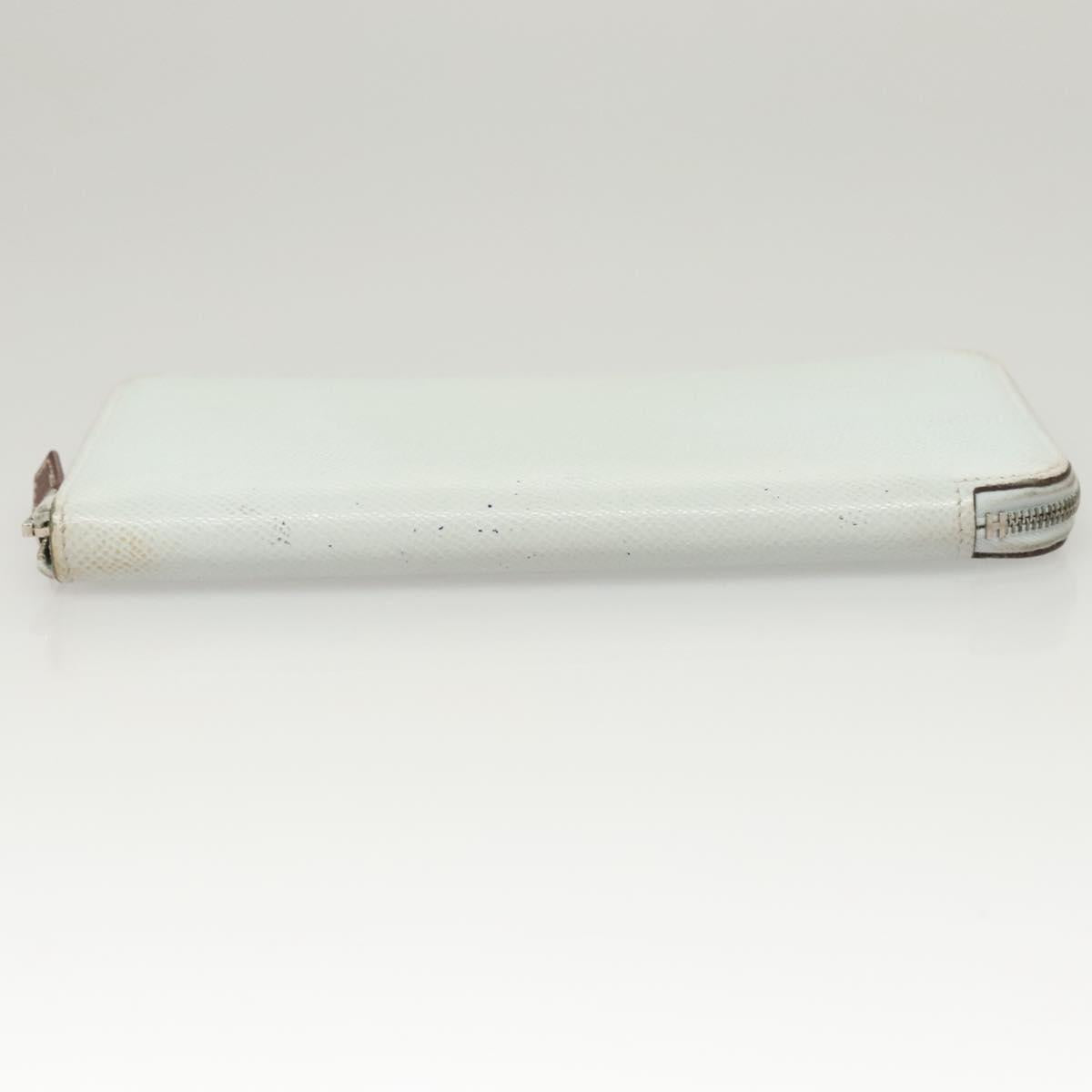 Hermès Silk'In, White, Leather, wallet