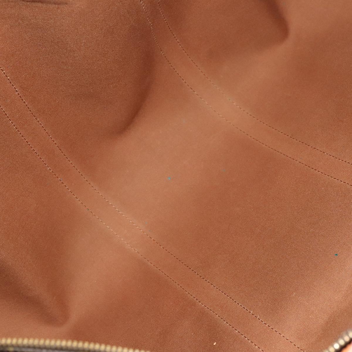 Louis Vuitton Keepall 60, Brown, Canvas, travel