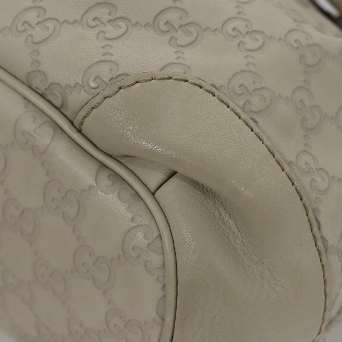 Gucci Sukey, White, Canvas, tote