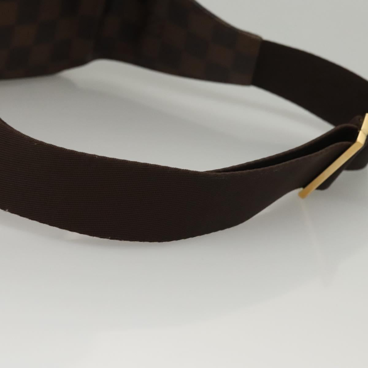 Louis Vuitton Geronimos, Brown, Canvas, clutch