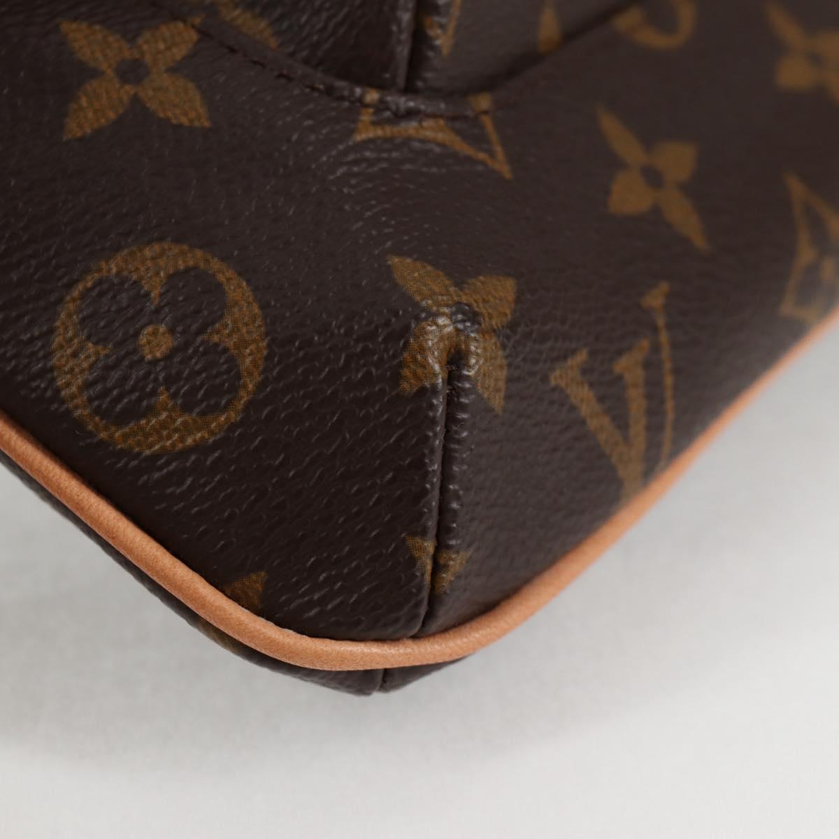 Louis Vuitton Partition, Brown, Canvas, clutch