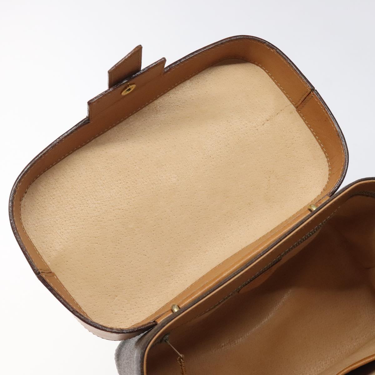 Céline Vanity, Brown, Canvas, handbag
