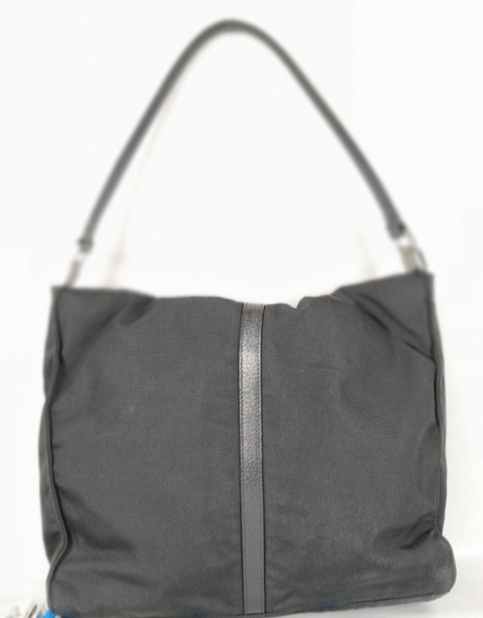 Gucci Jackie Bag Nylon, BLACK, NYLON, Handbag