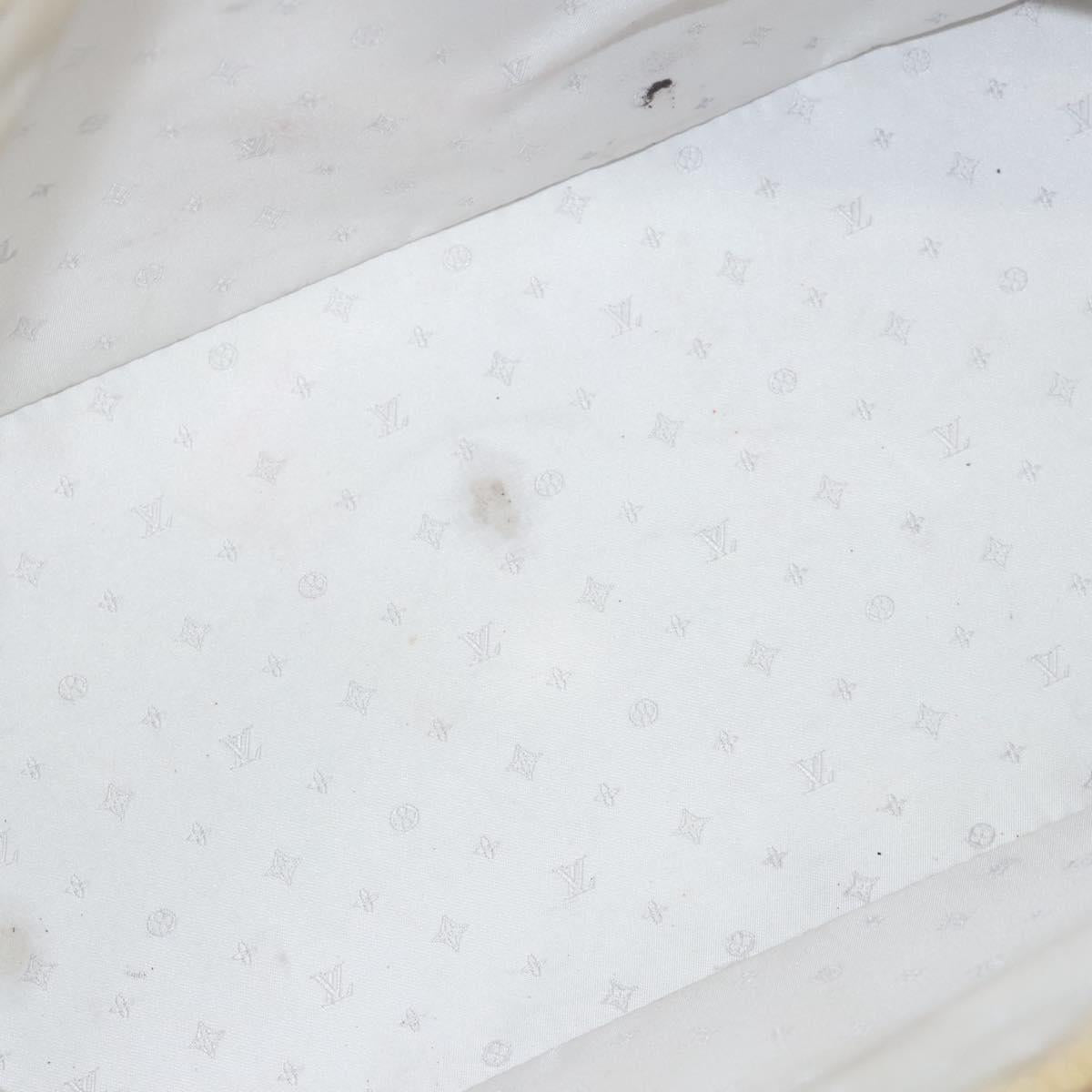 Louis Vuitton Lockit, White, Leather, handbag