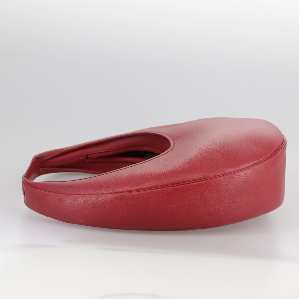 Hermès, Red, Leather, shoulder