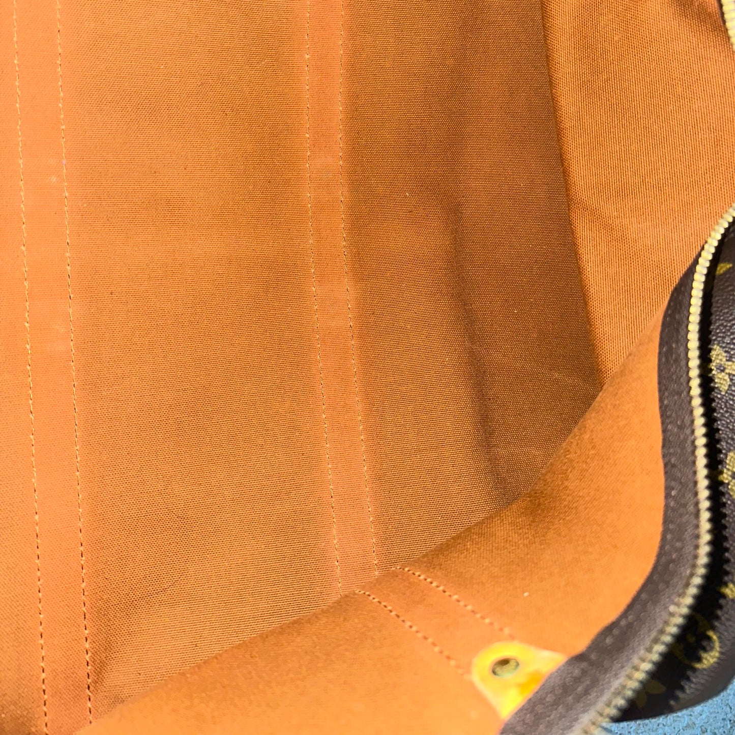 Louis Vuitton Keepall Bag Monogram Canvas, Brown, Canvas, Travel Bag