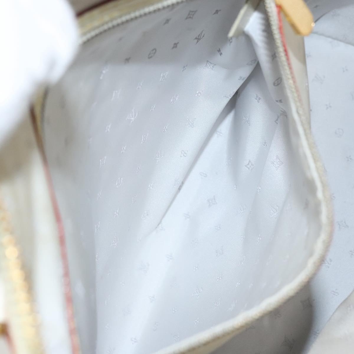 Louis Vuitton Lockit, White, Leather, handbag