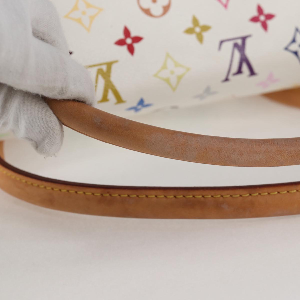 Louis Vuitton Beverly, White, Canvas, handbag