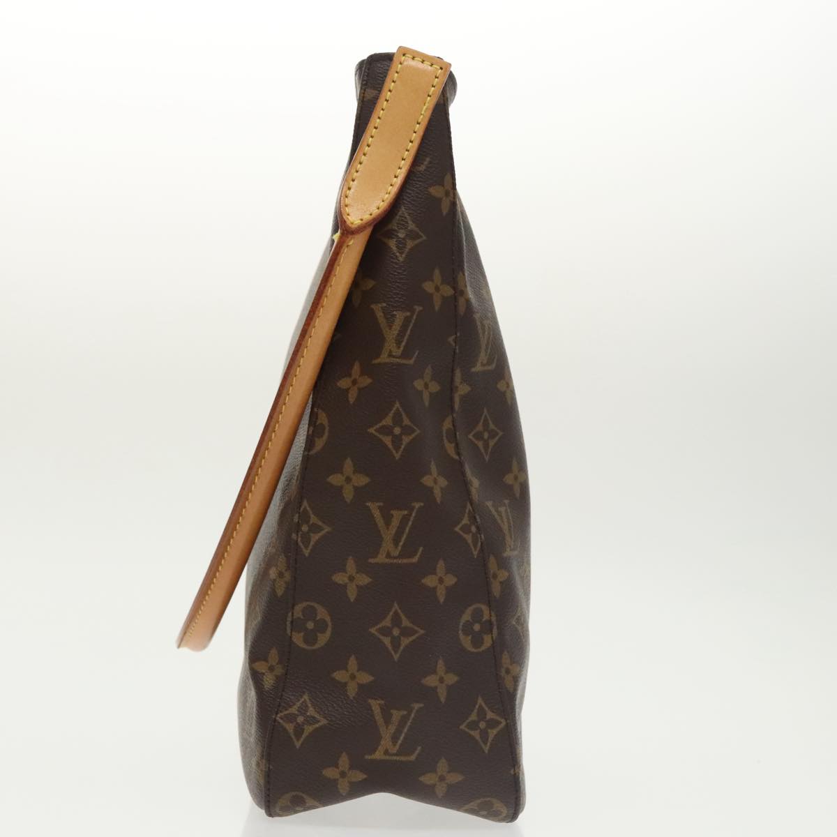 Louis Vuitton Looping GM, Brown, Canvas, handbag