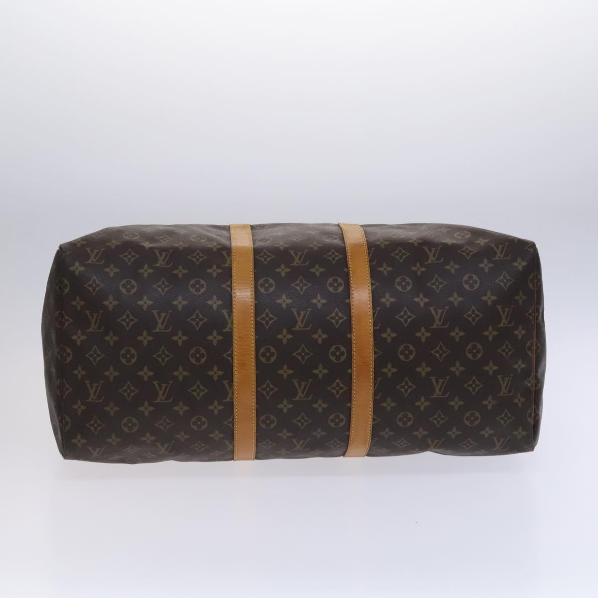 Louis Vuitton Keepall 50, Brown, Canvas, travel