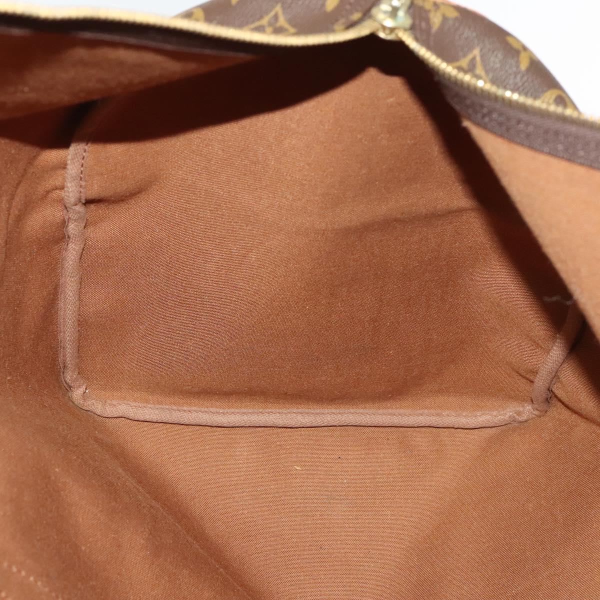 Louis Vuitton Keepall 60, Brown, Canvas, travel