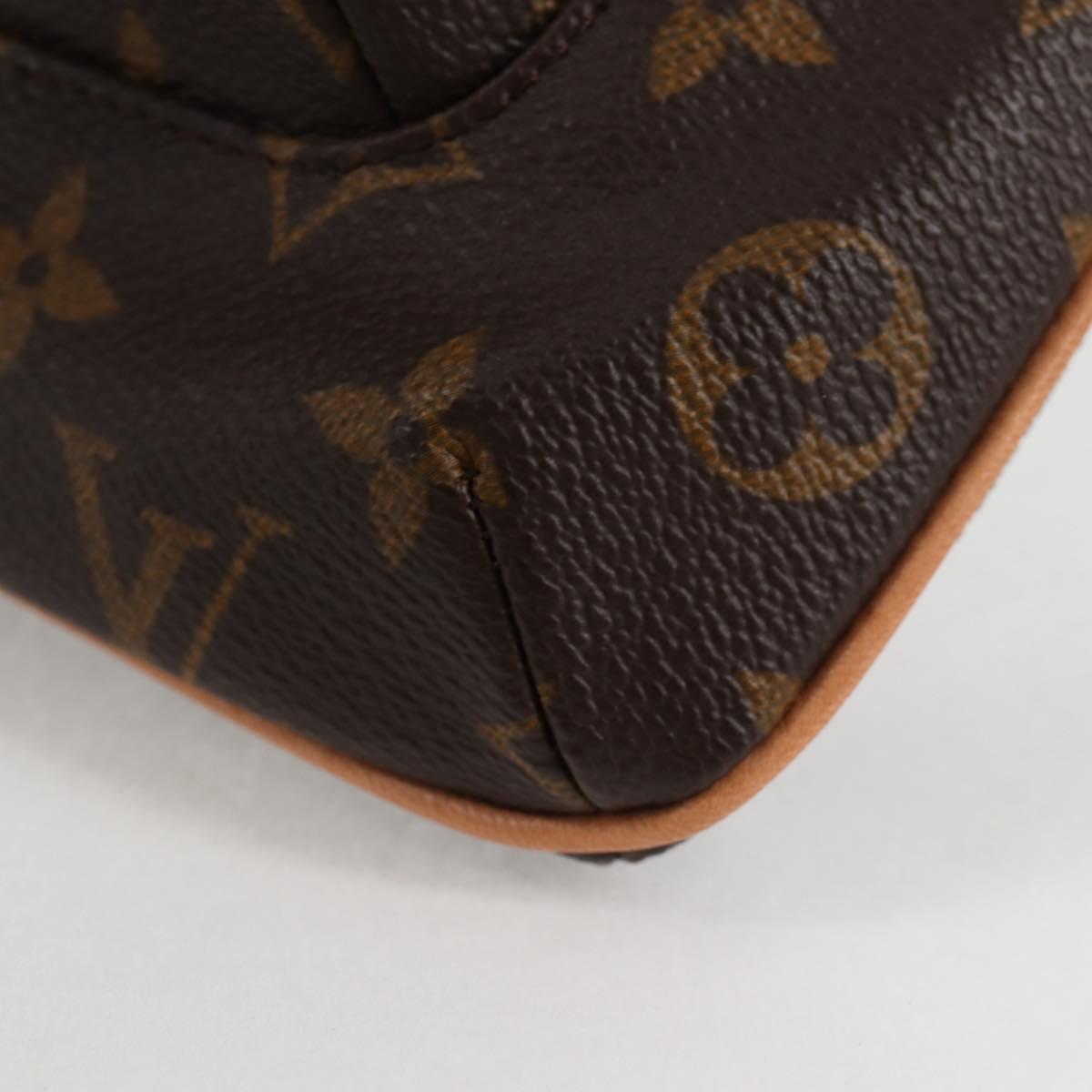 Louis Vuitton Partition, Brown, Canvas, clutch