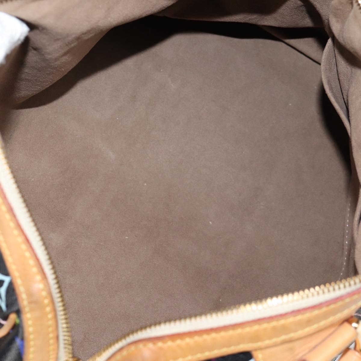 Louis Vuitton Courtney, Black, Canvas, handbag