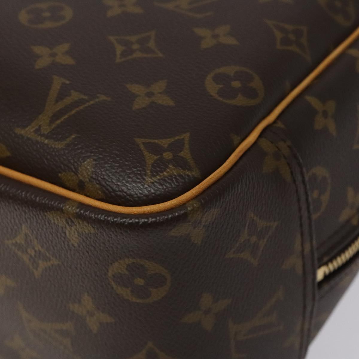 Louis Vuitton Deauville, Brown, Canvas, handbag
