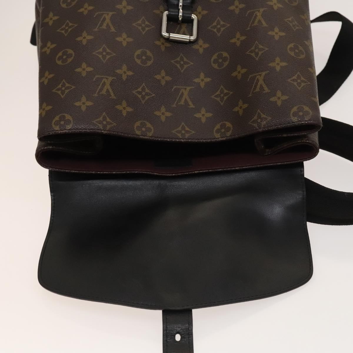 Louis Vuitton Palk, Brown, Canvas, backpack