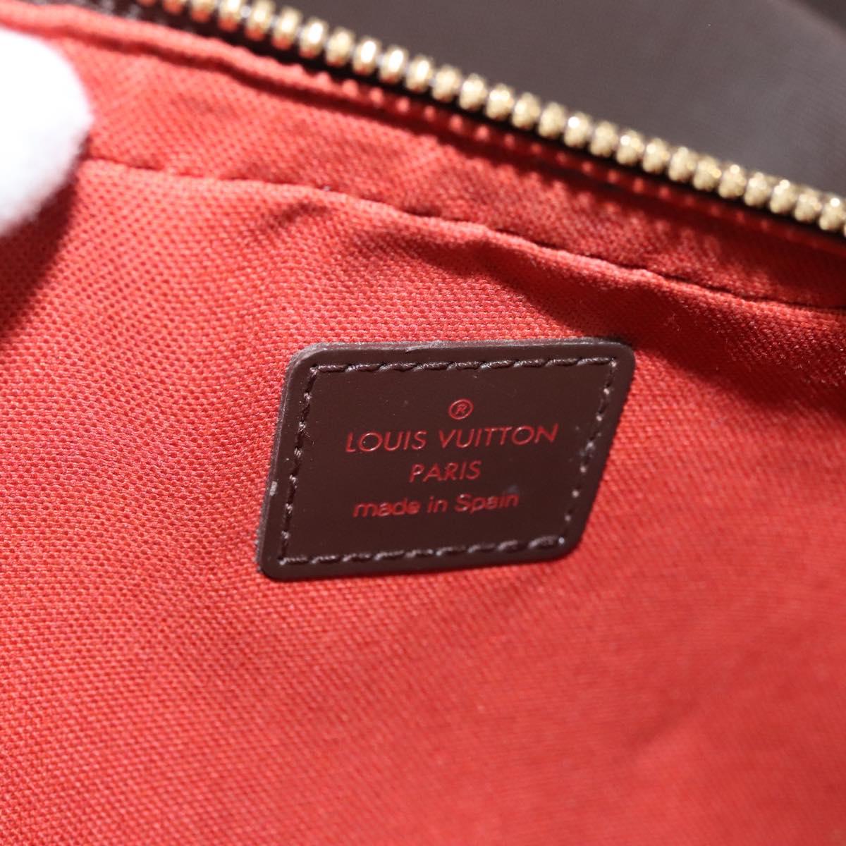 Louis Vuitton Geronimos, Brown, Canvas, clutch